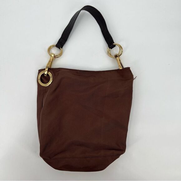 JPK‎ Paris 75 Nylon Hobo Bag Brown - Picture 9 of 9